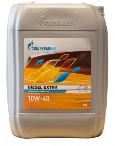 Gazpromneft Diesel Extra полусинтетика 10W-40 20 л.