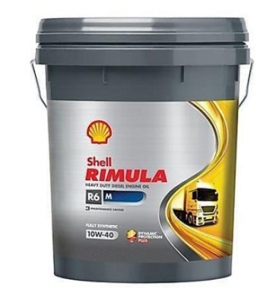 SHELL Rimula R6 M 10W-40 синтетика 10W-40 (20 л)